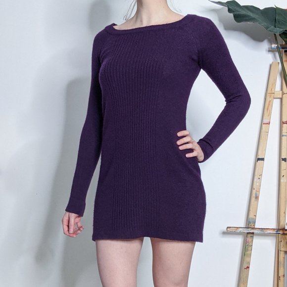 Ricki’s Purple Sweater Dress XS - Picture 4 of 4